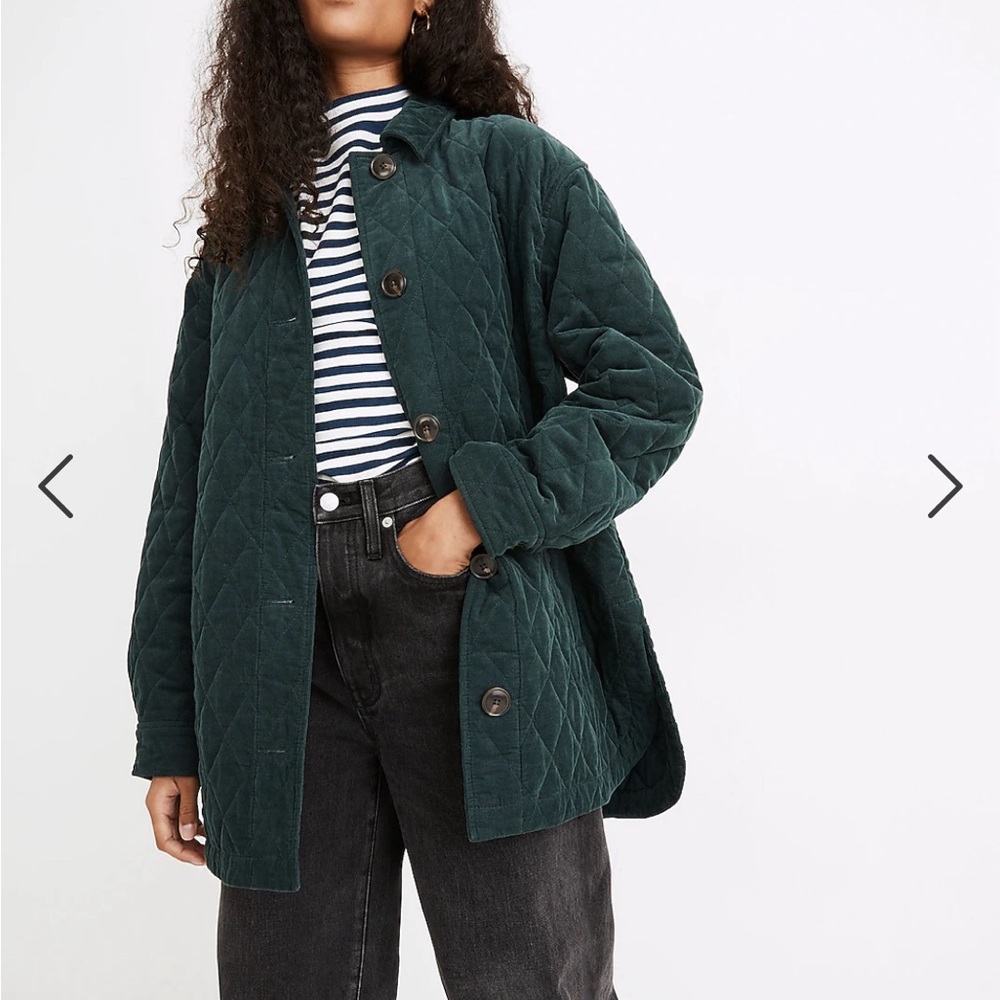 Belrose Shirt-Jacket in Quilted Corduroy